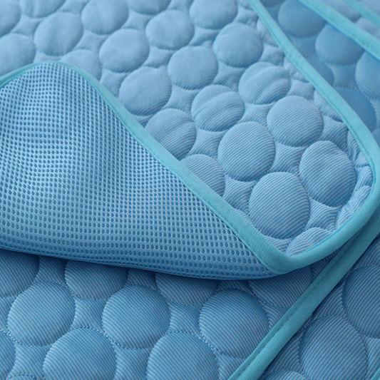 Ice Silk Cooling Mat — Portable Self-Cooling Pad for Dogs & Cats